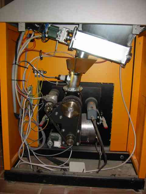 automatische Pelletzufhrung